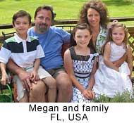 Megan and family Staph infection success